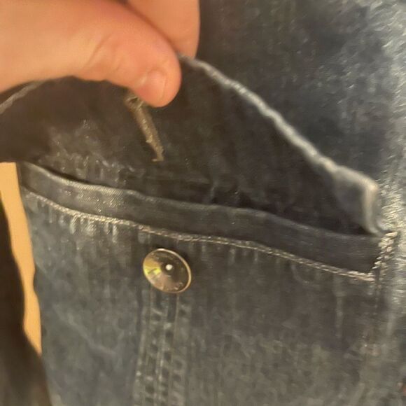 Sonoma life style Denim Button up NWOt - Picture 5 of 9